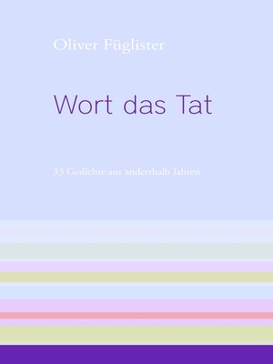 cover image of Wort das Tat